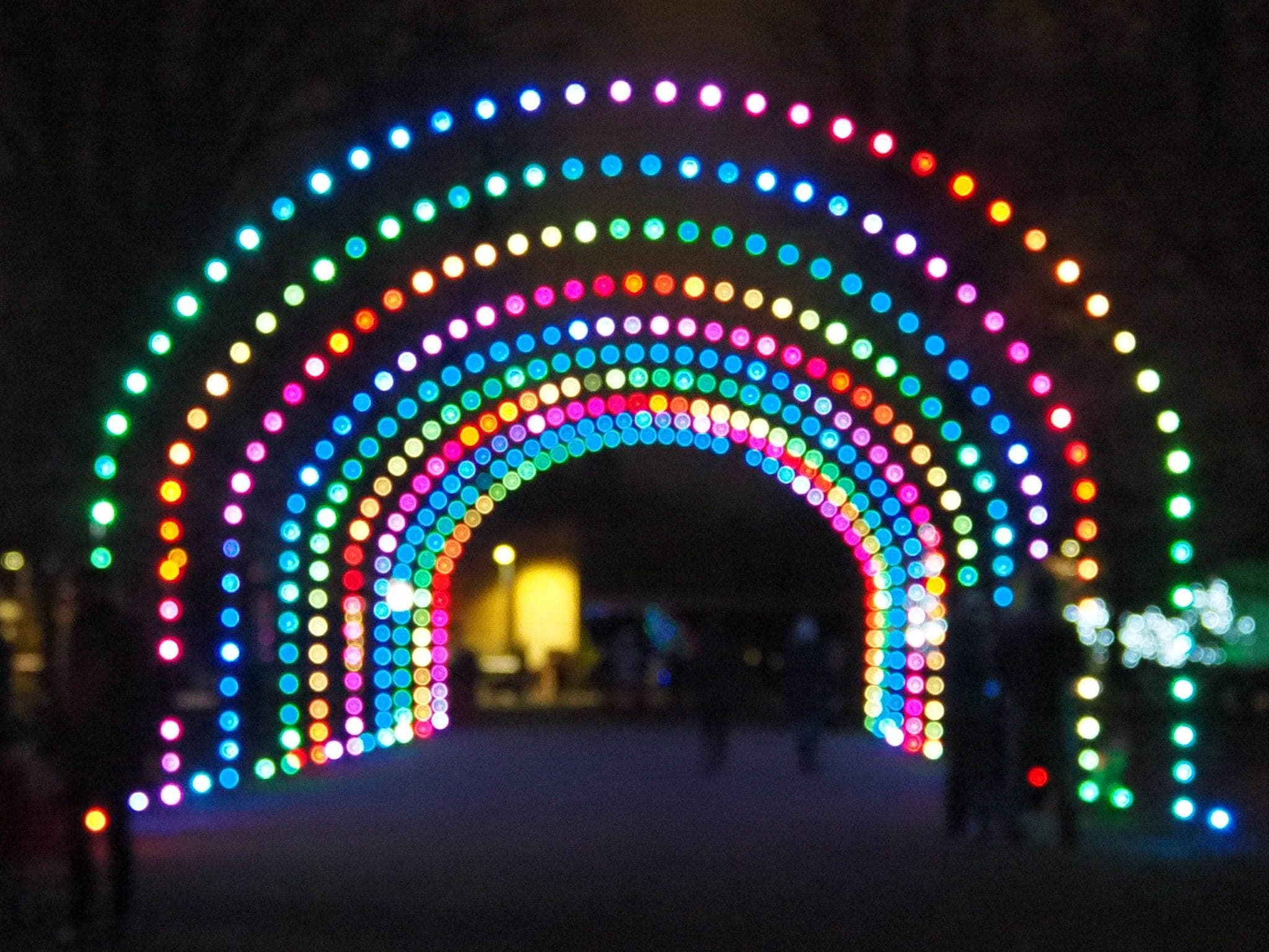 Christmas lighting design in Dubai