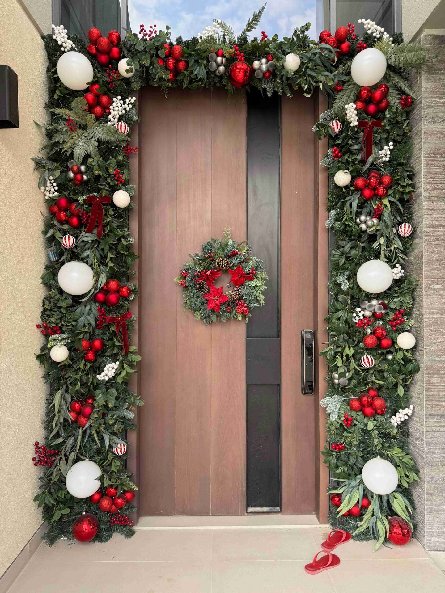 Festive Occasions Christmas decoration in Dubai — decorated interior view